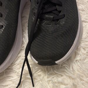 Hoka Black and White Solimar Sneakers